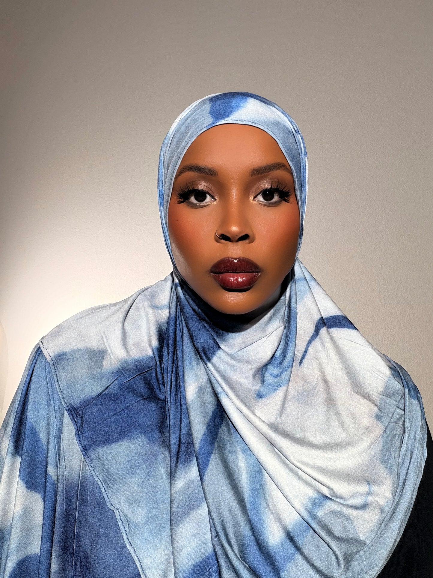 Blue Haze Jersey Hijab