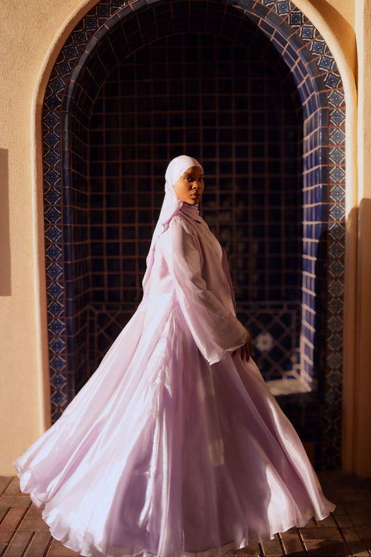 Alia Abaya set - Lavender