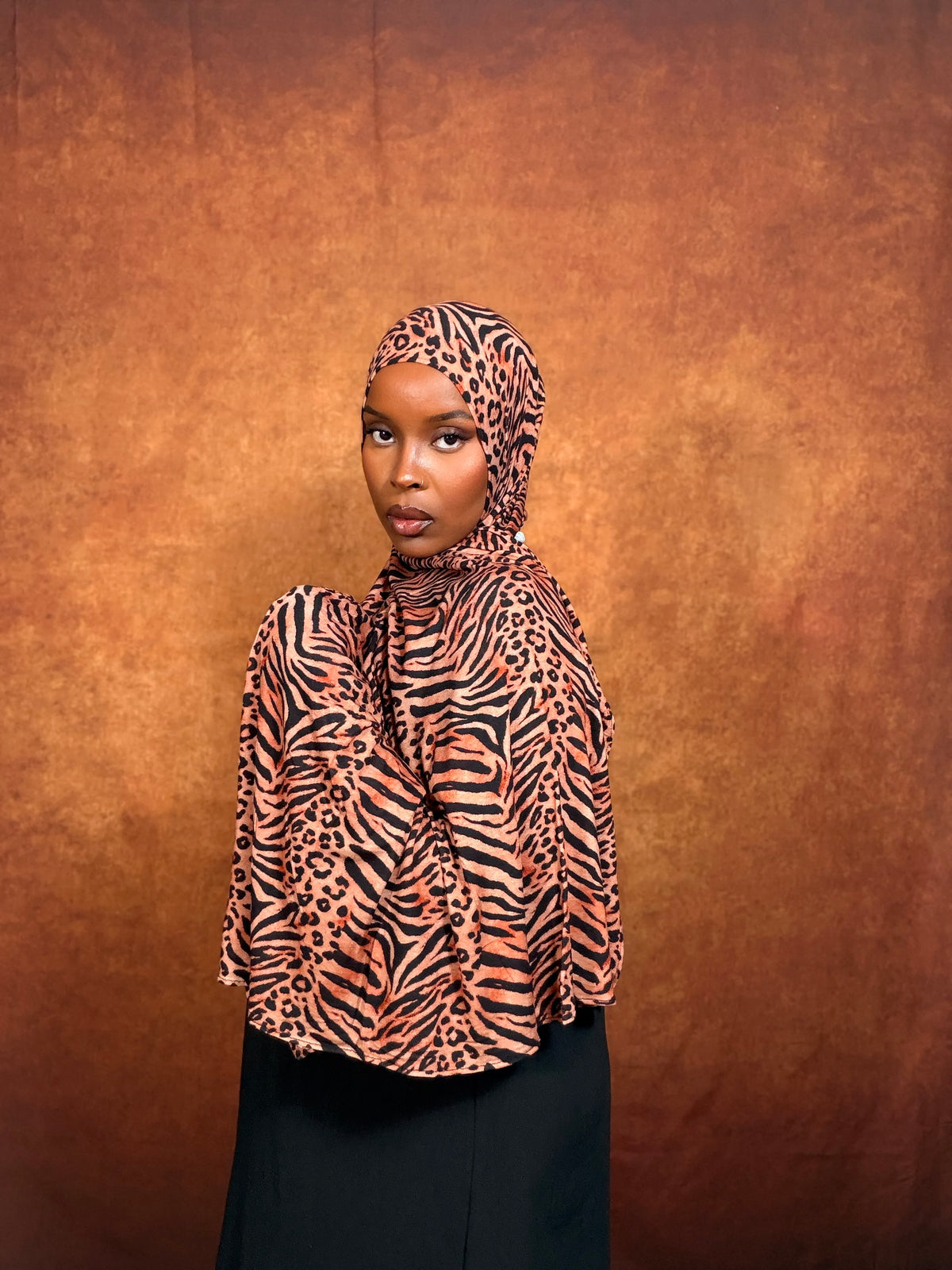 Wild Lightweight Printed Jersey Hijab