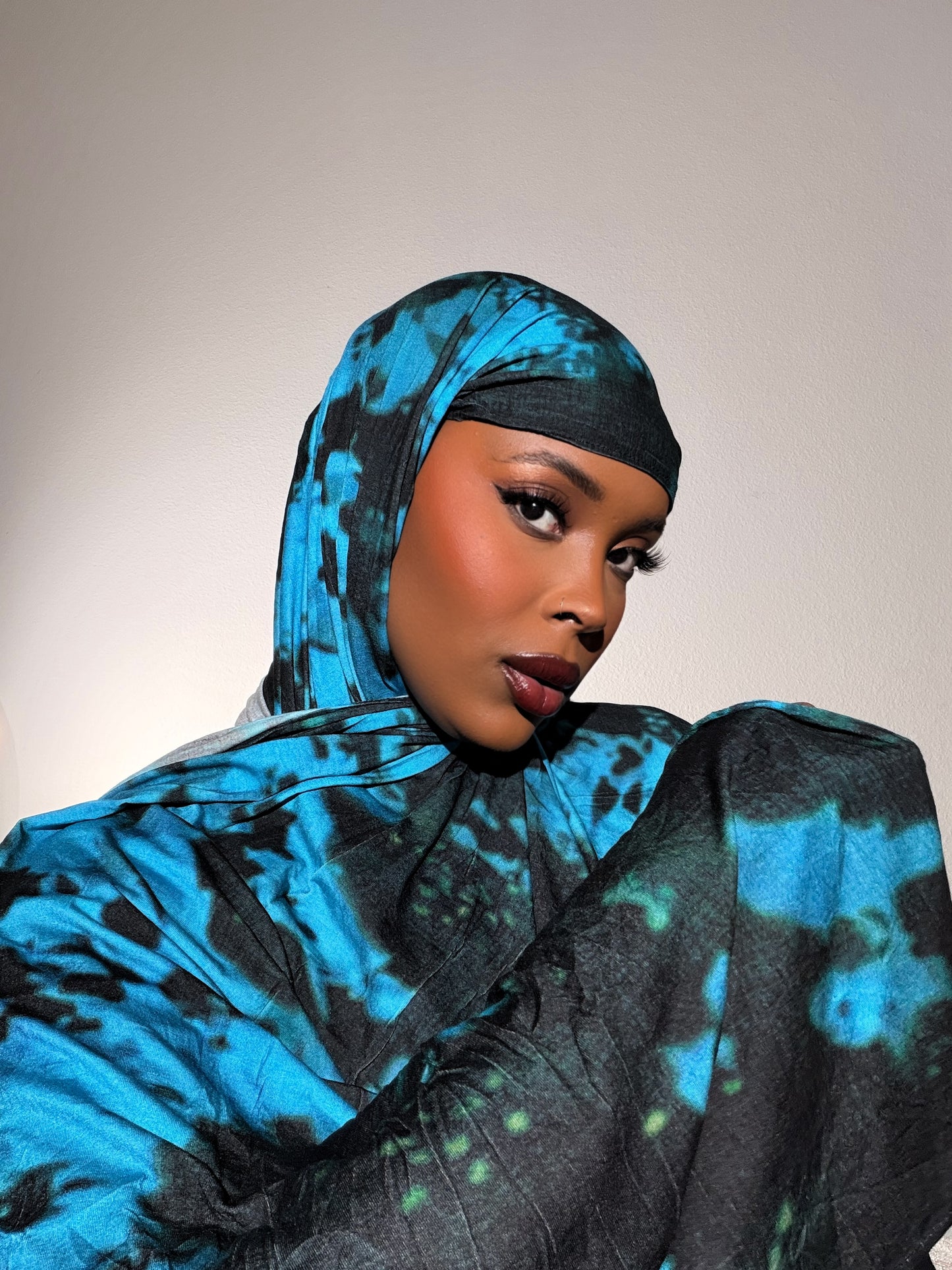 Midnight Tide Jersey Hijab