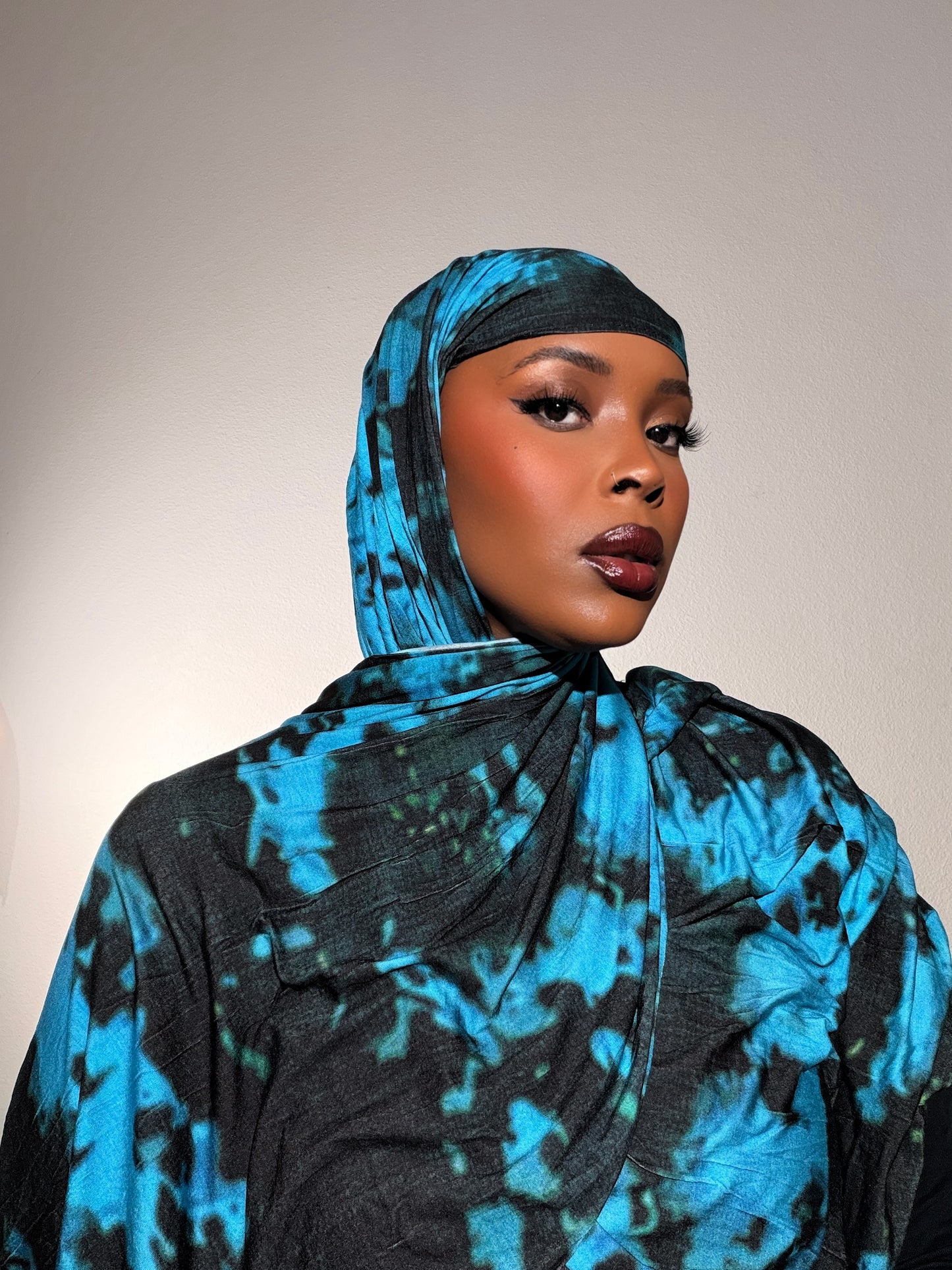 Midnight Tide Jersey Hijab