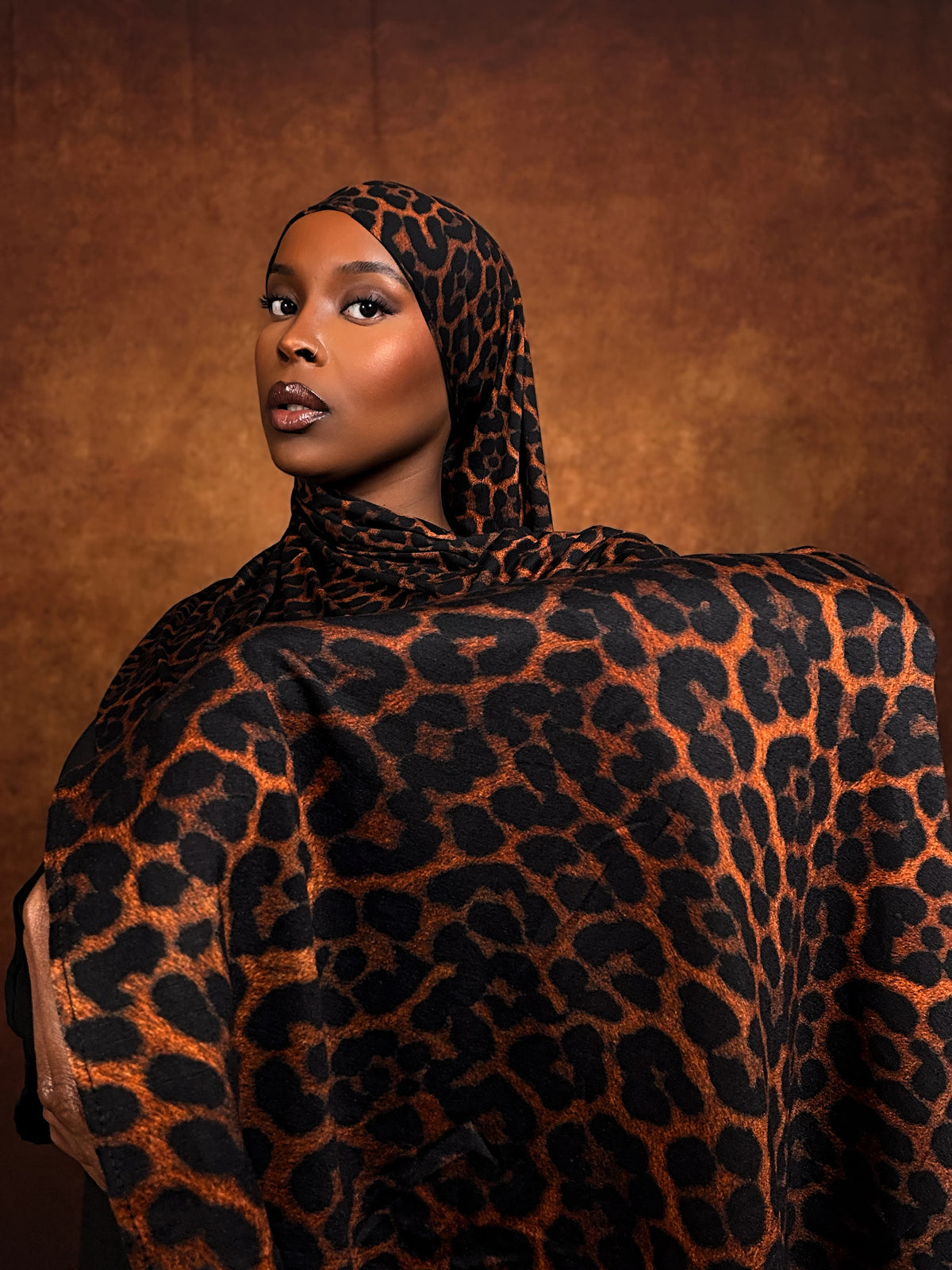 Wild Side Printed Jersey Hijab
