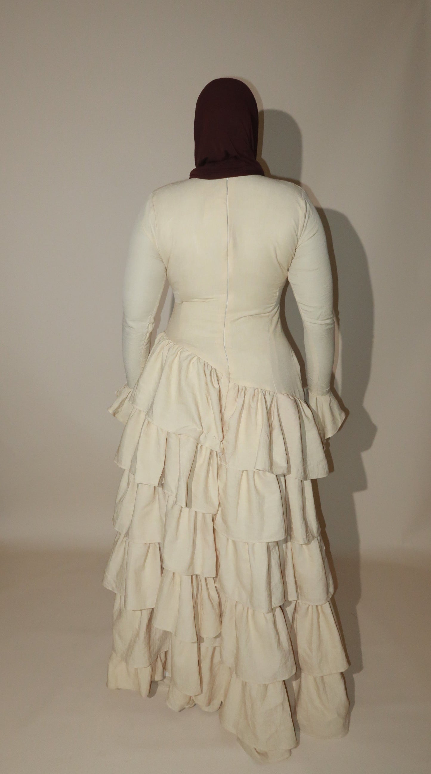 Kira Dress Linen - Cream