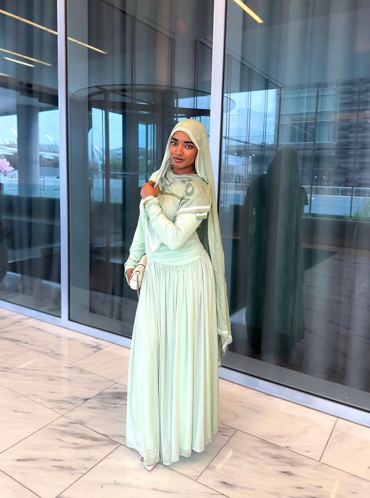 Ayaan Dress - Pistachio