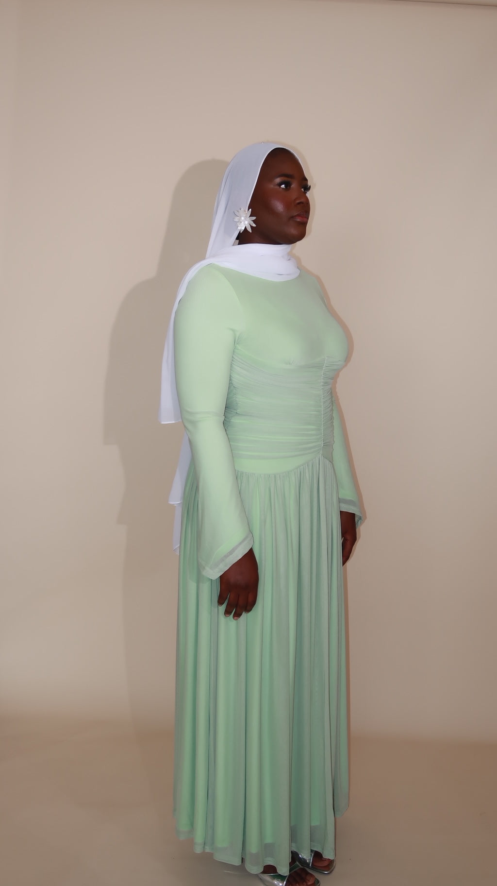 Ayaan Dress - Pistachio